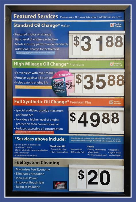 Featured review. . Jiffy lube oil change prices